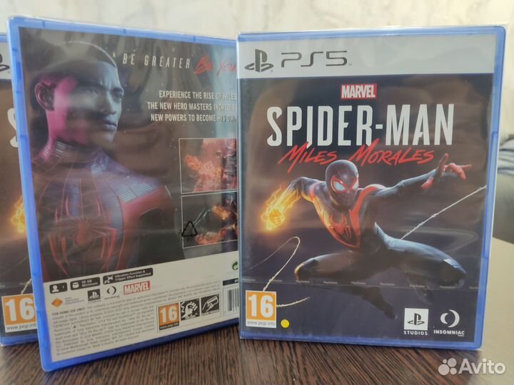 Spider Man Miles Morales PS5 диск