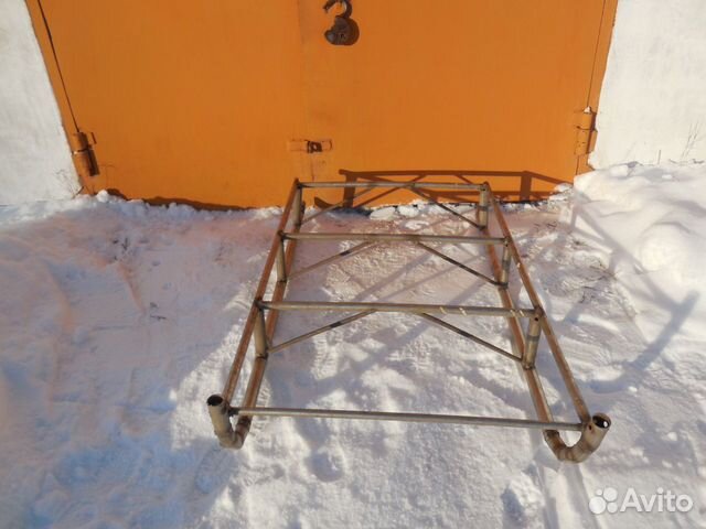 Сани из нержавейки