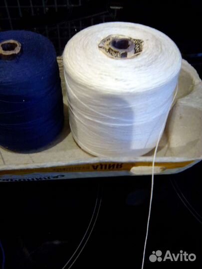 Ножницы, нитки х/б швейные СССР