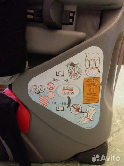 Автокресло Britax Evolva 1-2-3