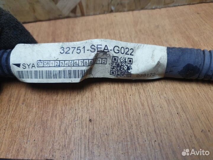 Проводка двери передняя левая Honda Accord 7 K24A3