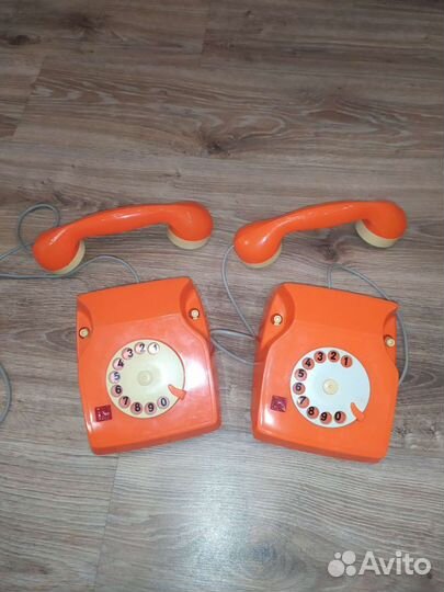 Игрушечный телефон гдр СССР