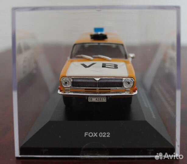 1:43 FoxToys Волга Газ-2402 Полиция Чехословакии