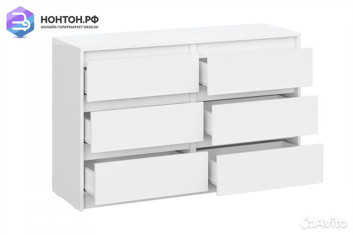 Комод Айден 1200 белый