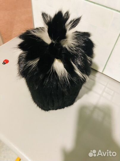 Шапка норковая женская