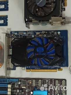 Видеокарта новая Sapphire radeon HD 7750 1gb gddr