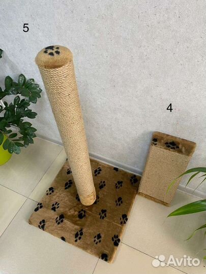 Домики для кошек и когтеточки