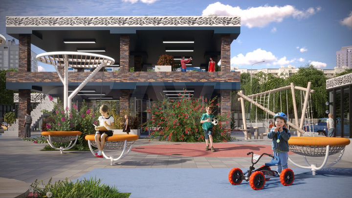 2-к. квартира, 77,6 м², 13/25 эт.