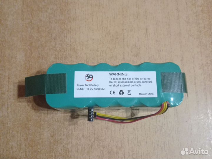 Робот пылесос батарея 14.4v 3500 mah