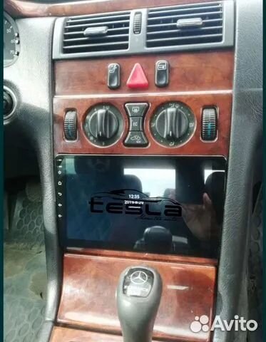 Магнитола на Mercedes w210 очкарик android 10