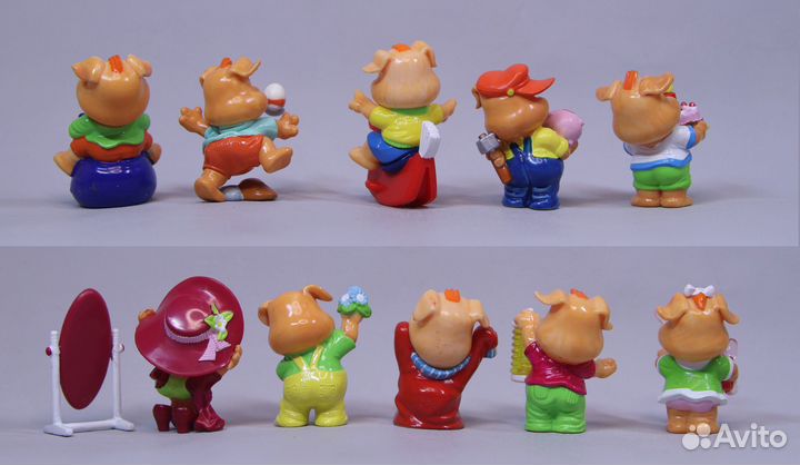 Розовые поросята или Свинки. 2000 г. Киндер