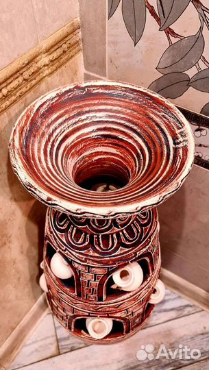 Ваза напольная керамическая