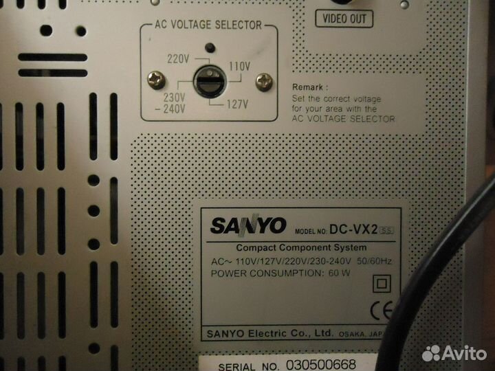 Колонки от минисистемы Sanyo