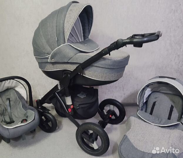 Коляска Adamex Aspena De Luxe 3 в 1