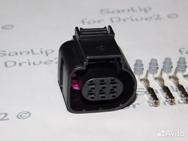 Разъем дроссельной заслонки Audi Volkswagen Skoda