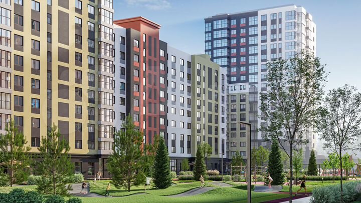 1-к. квартира, 50,9 м², 6/16 эт.