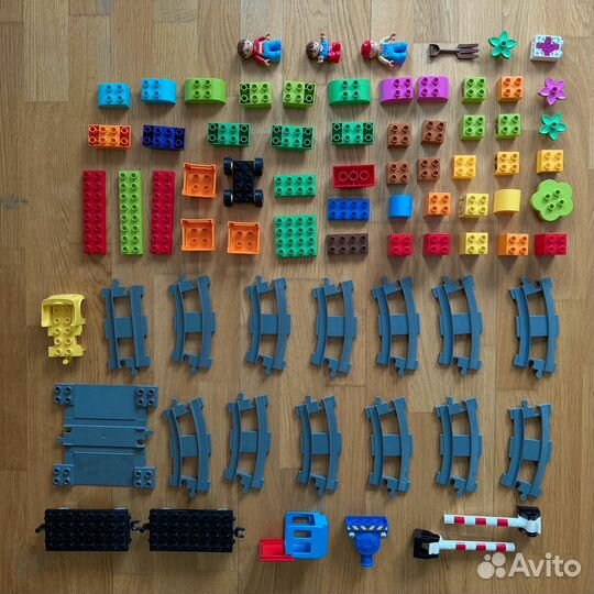 Конструктор Lego duplo железная дорога 10810