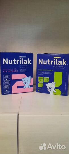 Детская смесь нутрилак 2