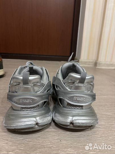 Balenciaga track 1 silver/metalic