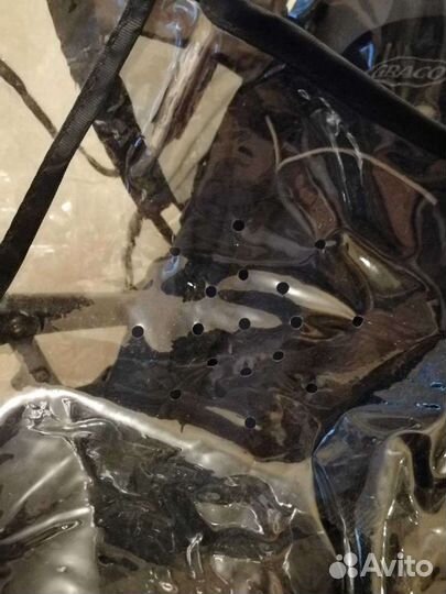 Дождевик на коляску от снега и дождя