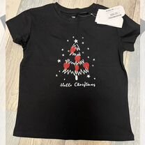 Футболка новогодняя р.134