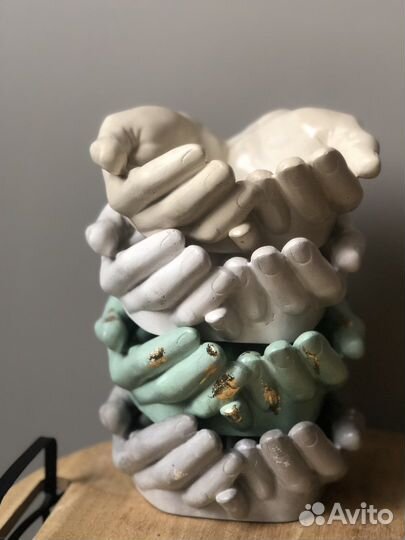 Кашпо руки органайзер Ладони Давида