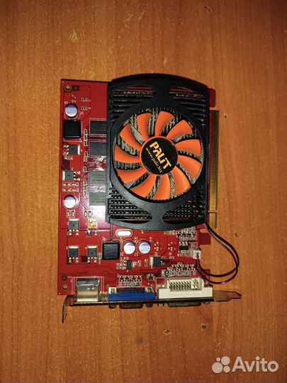Видеокарта gt220 512M DDR2 128B CRT DVI hdmi