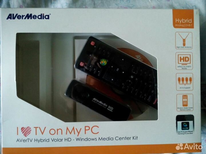 Внешний TV-тюнер, аналоговый/цифровой