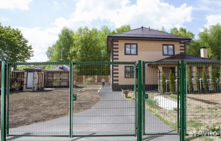 3Д забор панельные ограждения