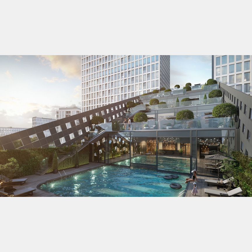 3-к. апартаменты, 88 м², 6/28 эт.