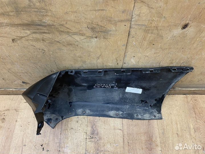 Бампер задний левая часть Peugeot Expert 2016+