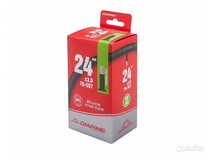 Велокамера 24*3,0