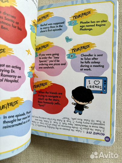 Книга - викторина по телесериалу Друзья