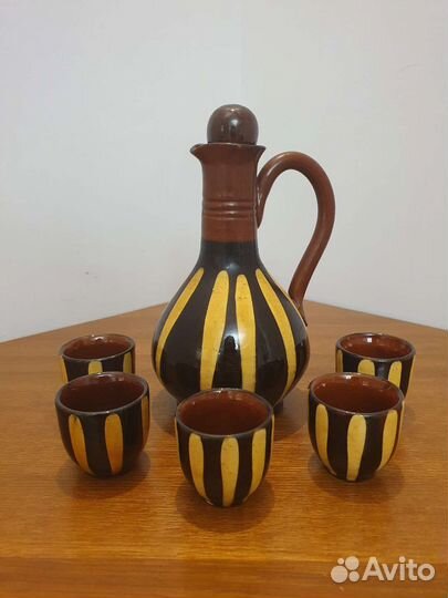 Графин с рюмками СССР