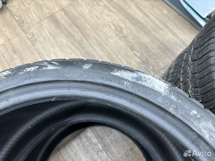 Continental ContiWinterContact TS 860S 275/35 R21 и 315/30 R21
