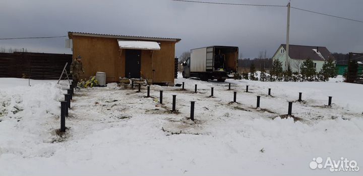 Винтовые сваи монтаж свай