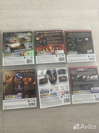 Игровые диски на ps3
