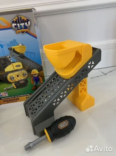 Конструктор Machine Maker Экскаватор/подъёмник