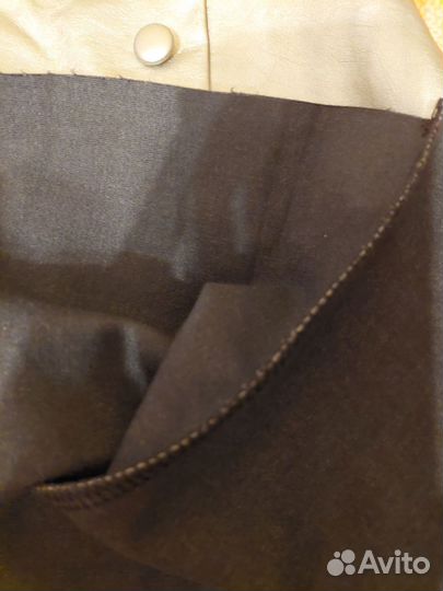 Кожаная юбка 158