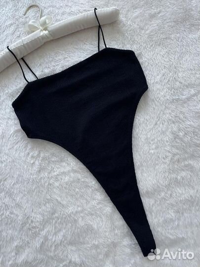 Фактурный боди купальник berhka