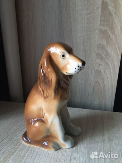 Собака спаниель Royal dux Чехословакия