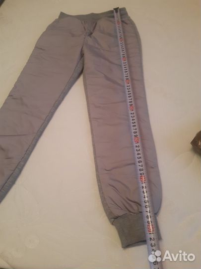 Брюки тёплые для девочки на рост 140см