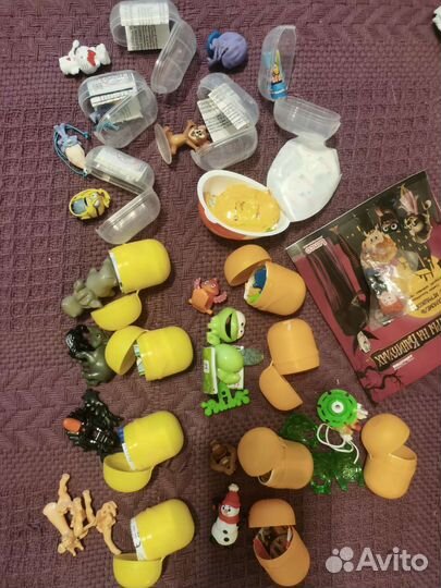 Игрушки Киндер Макдоналдс Чупа-чупс