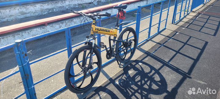 Велосипед скоростной на литых дисках