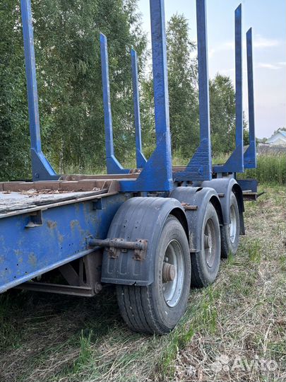 Полуприцеп лесовоз (сортиментовоз) Schmitz Cargobull SPR 24, 1997