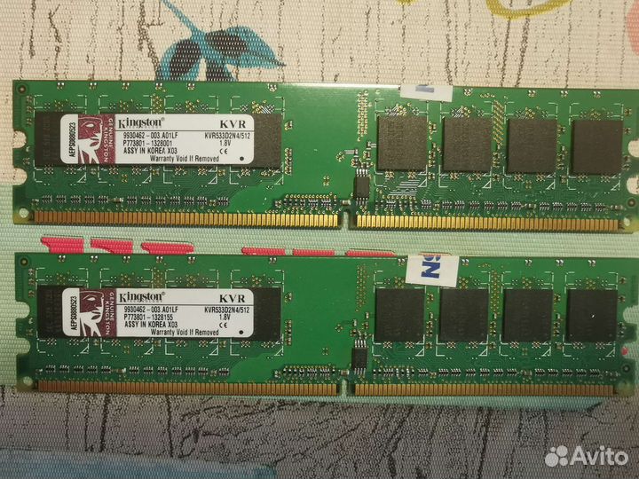 Оперативная память DDR2 512Mb