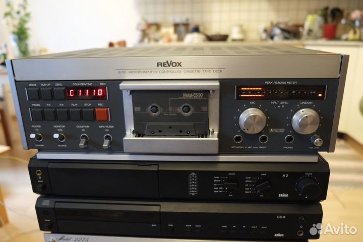 Revox B-710 кассетная дека