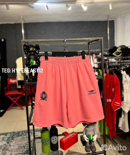 Balenciaga шорты оверсайз soccer редкий цвет