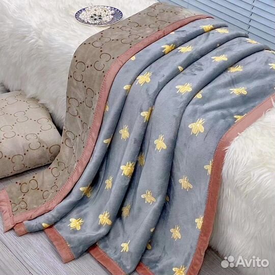 Плед покрывало велюр