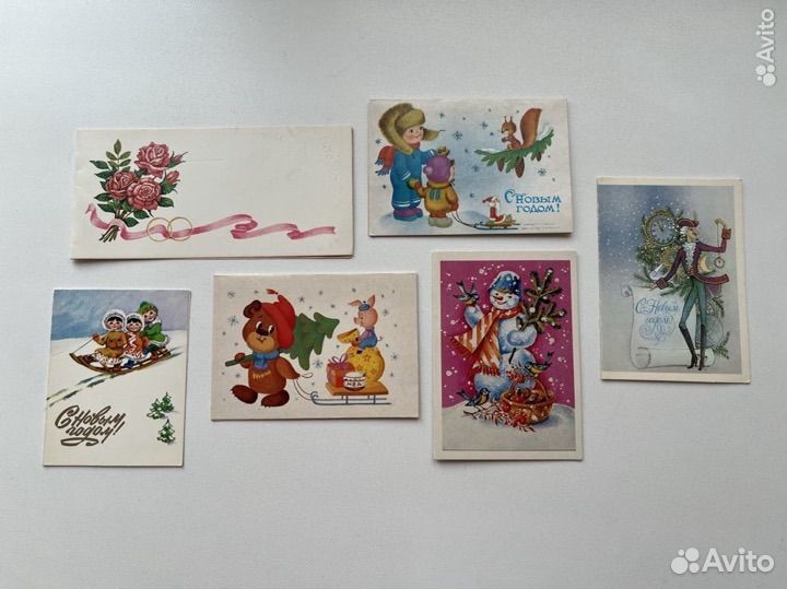 Открытки СССР 1987 год